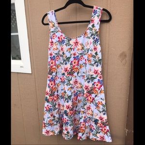 Floral skater dress